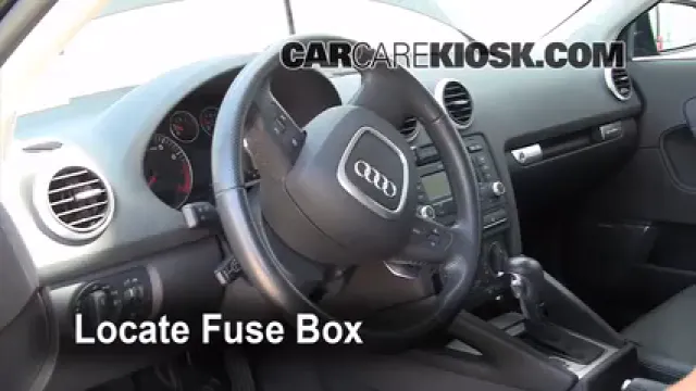 2008 Audi A3 Quattro 3.2L V6 Fuse (Interior) Replace
